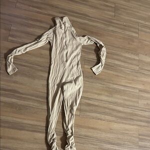 Women's Cream Jumpsuit